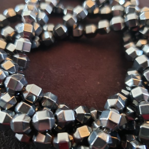 Black Hematite Bracelet - Picture 2 of 4